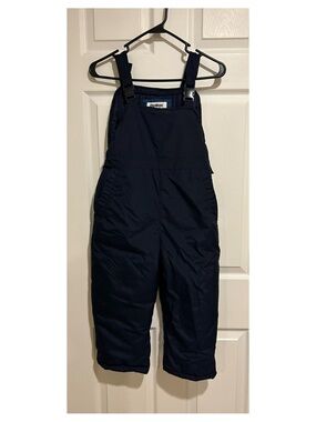 OshKosh B'gosh Insulated Snow Bib Overalls Blue Size L (7) NWOT